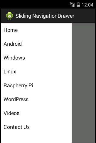 slide out the screen